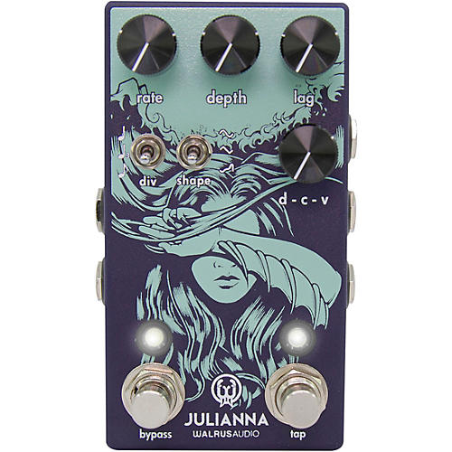 Walrus Audio Julianna Stereo Analog Chorus/Vibrato Effects Pedal Condition 1 - Mint Lavender