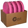 Panyard Jumbie Jam Educator's Steel Drum 4-Pack With Floor Stands ChromePink