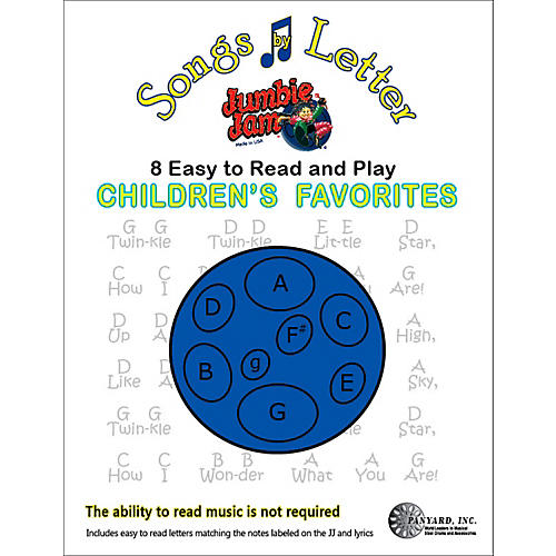 Panyard Jumbie Jam Songs by Letter Song Book - Childrens