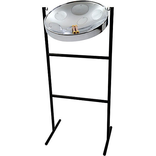 Panyard Jumbie Jam Steel Drum Kit With Tube Floor Stand Chrome