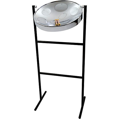 Panyard Jumbie Jam Steel Drum Kit With Tube Floor Stand Condition 1 - Mint Chrome