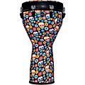 MEINL Jumbo Djembe with Matching Synthetic Designer Head 12 in. Simbra14 in. Day of the Dead