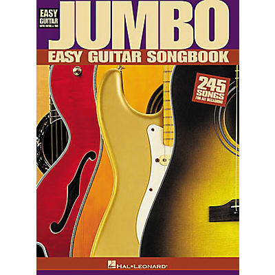 Hal Leonard Jumbo Easy Guitar Tab Book