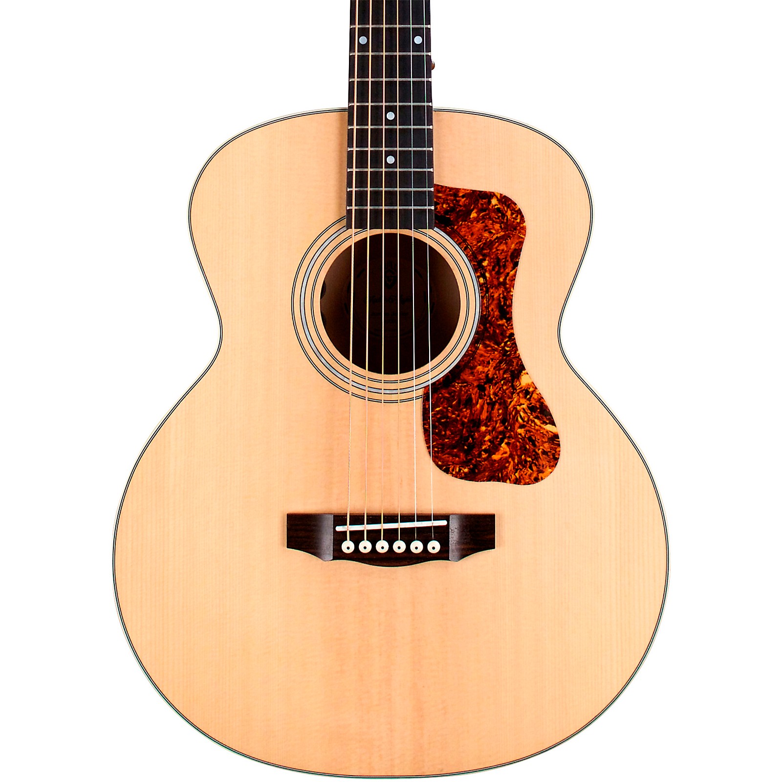 Guild Jumbo Junior Flamed Maple AcousticElectric Guitar Natural