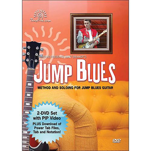 Hal Leonard Jump Blues - Instructional Guitar 2-DVD Pack Featuring Matt Brandt