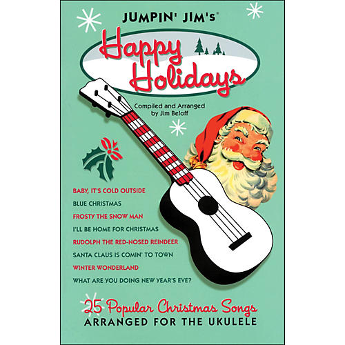 Hal Leonard Jumpin' Jim's Happy Holidays Uke Songbook
