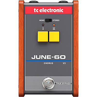TC Electronic June 60v2 Vintage Analog Chorus Effects Pedal
