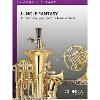 Curnow Music Jungle Fantasy (Grade 5 - Score Only) Concert Band Level 5 Composed by Naohiro Iwai