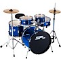 Sound Percussion Labs Junior Kicker 5-Piece Drum Set - Metallic Blue