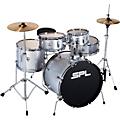 Sound Percussion Labs Junior Kicker 5-Piece Drum Set - Metallic BlueMetallic Silver