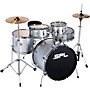 Sound Percussion Labs Junior Kicker 5-Piece Drum Set - Metallic Silver