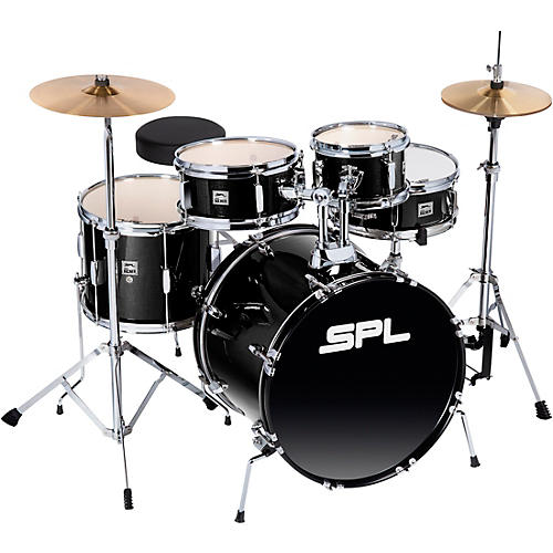 Sound Percussion Labs Junior Kicker 5-Piece Drum Set Black