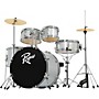 Open-Box Rogue Junior Kicker 5-Piece Drum Set Condition 1 - Mint Metallic Silver