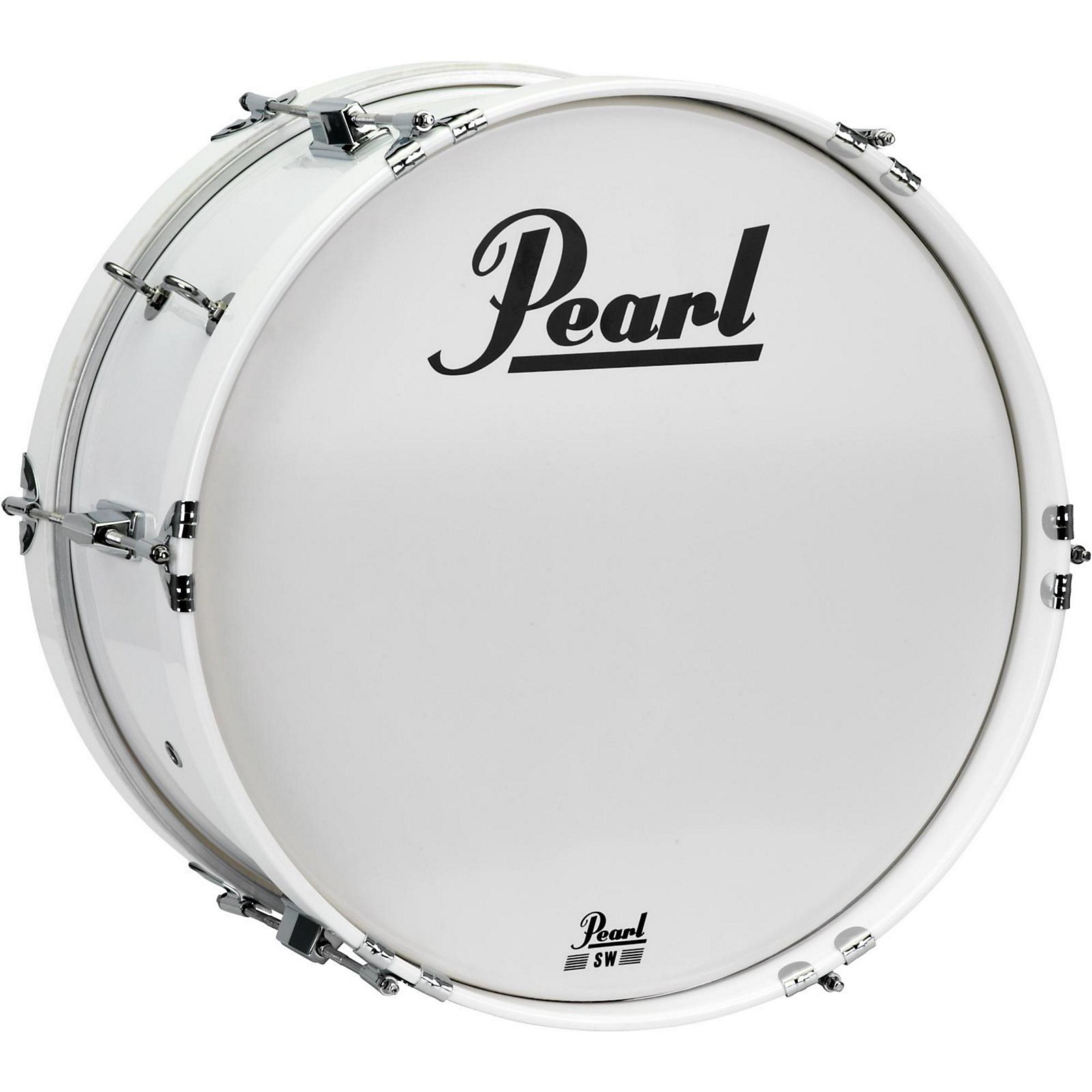 Pearl Junior Marching Bass Drum And Carrier 20 X 8 In
