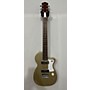 Used Harmony Juno Solid Body Electric Guitar Vegas Gold