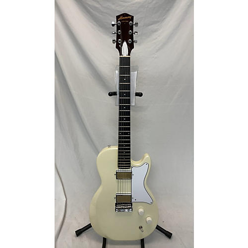 Harmony Jupiter Solid Body Electric Guitar Pearl White