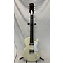 Used Harmony Jupiter Solid Body Electric Guitar Pearl White
