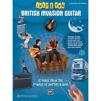 Alfred Just for Fun British Invasion Guitar Book