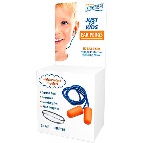 Hearos Just for Kids Ear Plugs - 3 Pairs