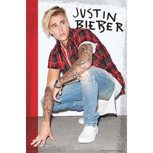 Justin Bieber - Flannel Poster