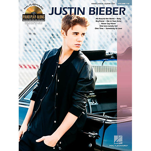 Justin Bieber - Piano Play-Along Volume 110 Book/CD