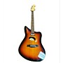 Used Fender Jzm Dlx Acoustic Electric Guitar Sunburst