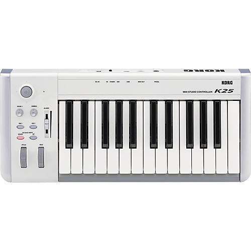 K-25 25-Key USB MIDI Keyboard Controller