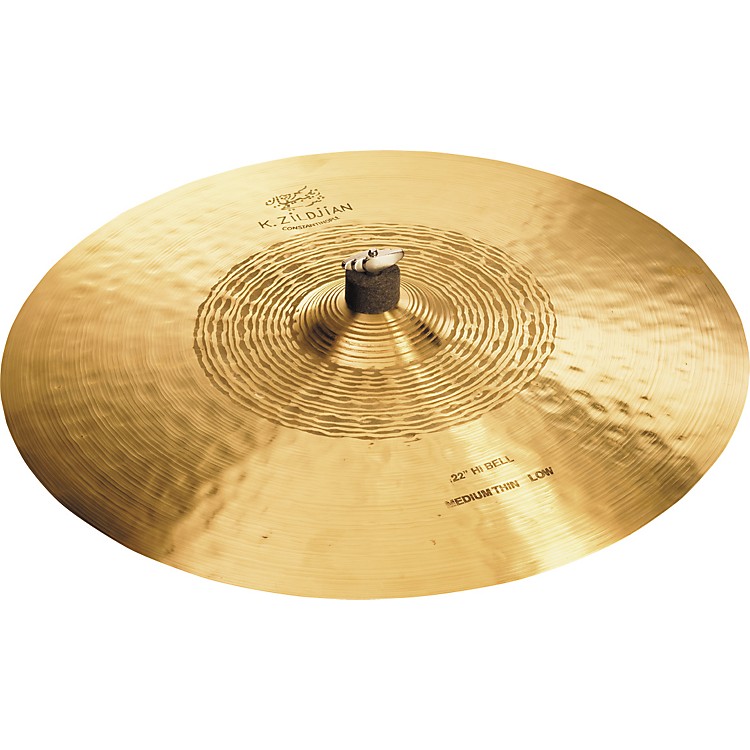 Zildjian K Constantinople Hi Bell Medium-Thin Ride, Low Cymbal ...