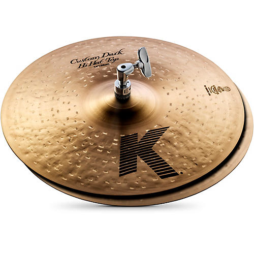 Zildjian K Custom Dark Hi-Hat Cymbal Pair