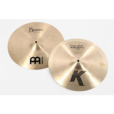 Zildjian K Custom Dark Hi-Hat Cymbal Pair