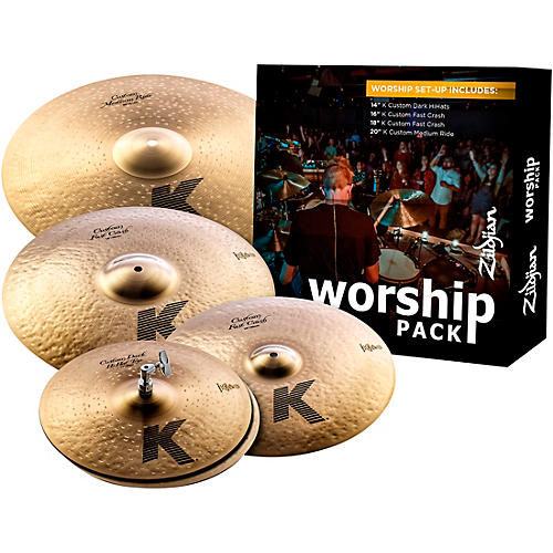 Zildjian K Custom Series Cymbal Pack Worship