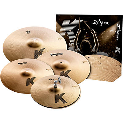 Zildjian K Cymbal Pack With Free 16" Crash