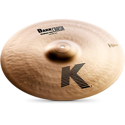 Zildjian K Dark Medium-Thin Crash Cymbal 18 in.