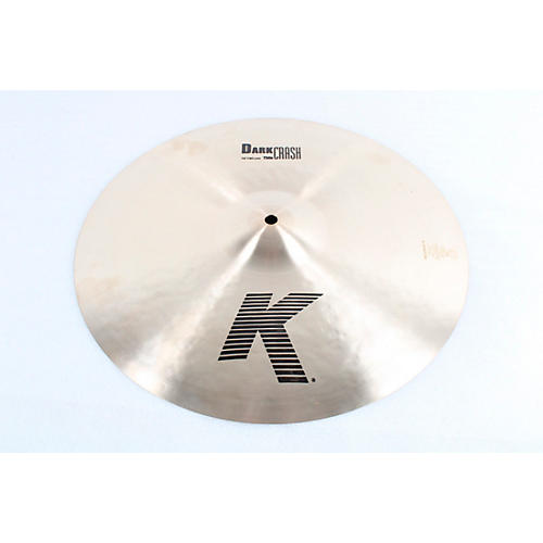 Zildjian K Dark Thin Crash Cymbal Condition 3 - Scratch and Dent 16 in. 194744294334
