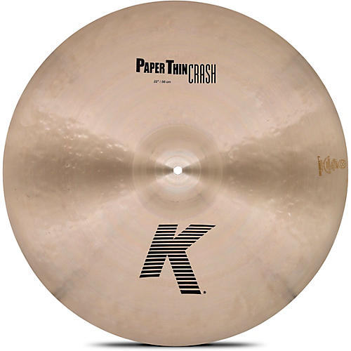 Zildjian K Paper Thin Crash Cymbal 22 in.