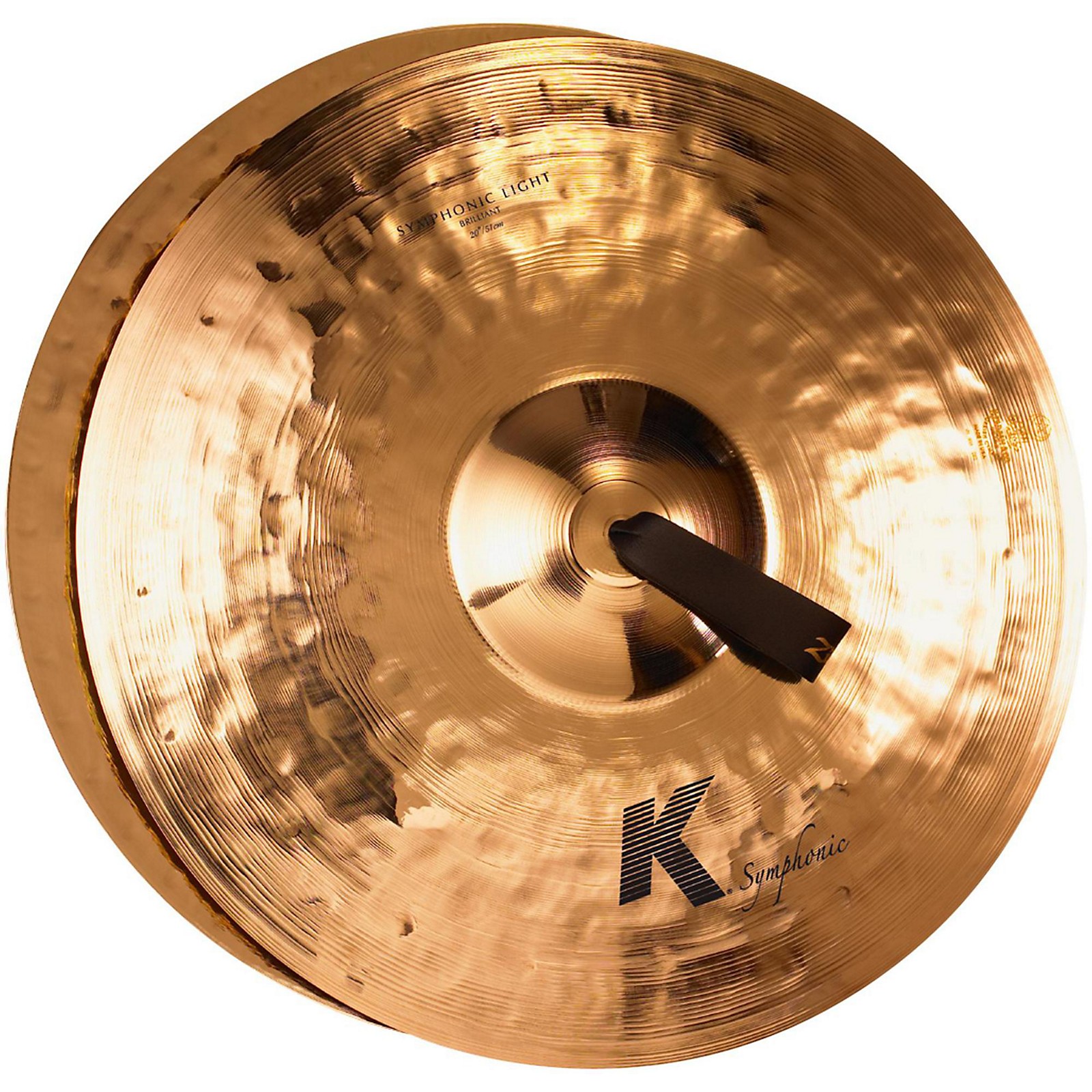 Zildjian K Symphonic Orchestral Light Brilliant Crash Cymbal Pair 20 in