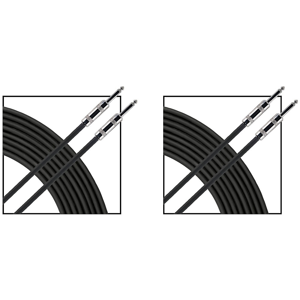 Livewire Essential 16g Speaker Cable 1/4-1/4 2 Pack - 25 ft