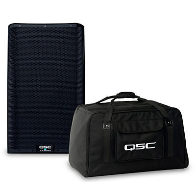 QSC K12.2 Powered 12" 2-Way Loudspeaker With QSC Tote Bag