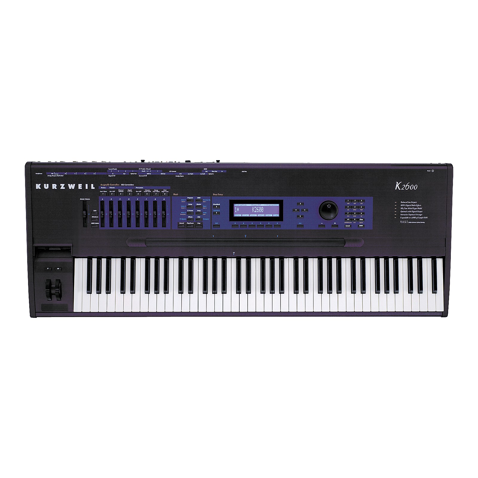 Kurzweil K2600S 76Key Sampling Workstation Musician's Friend
