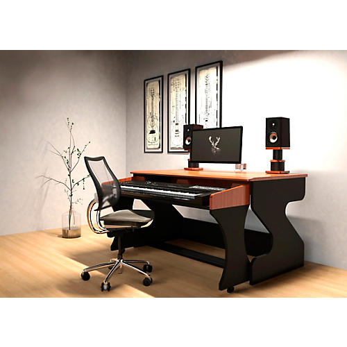 Zaor Miza M Studio Desk Black Cherry | Musician's Friend