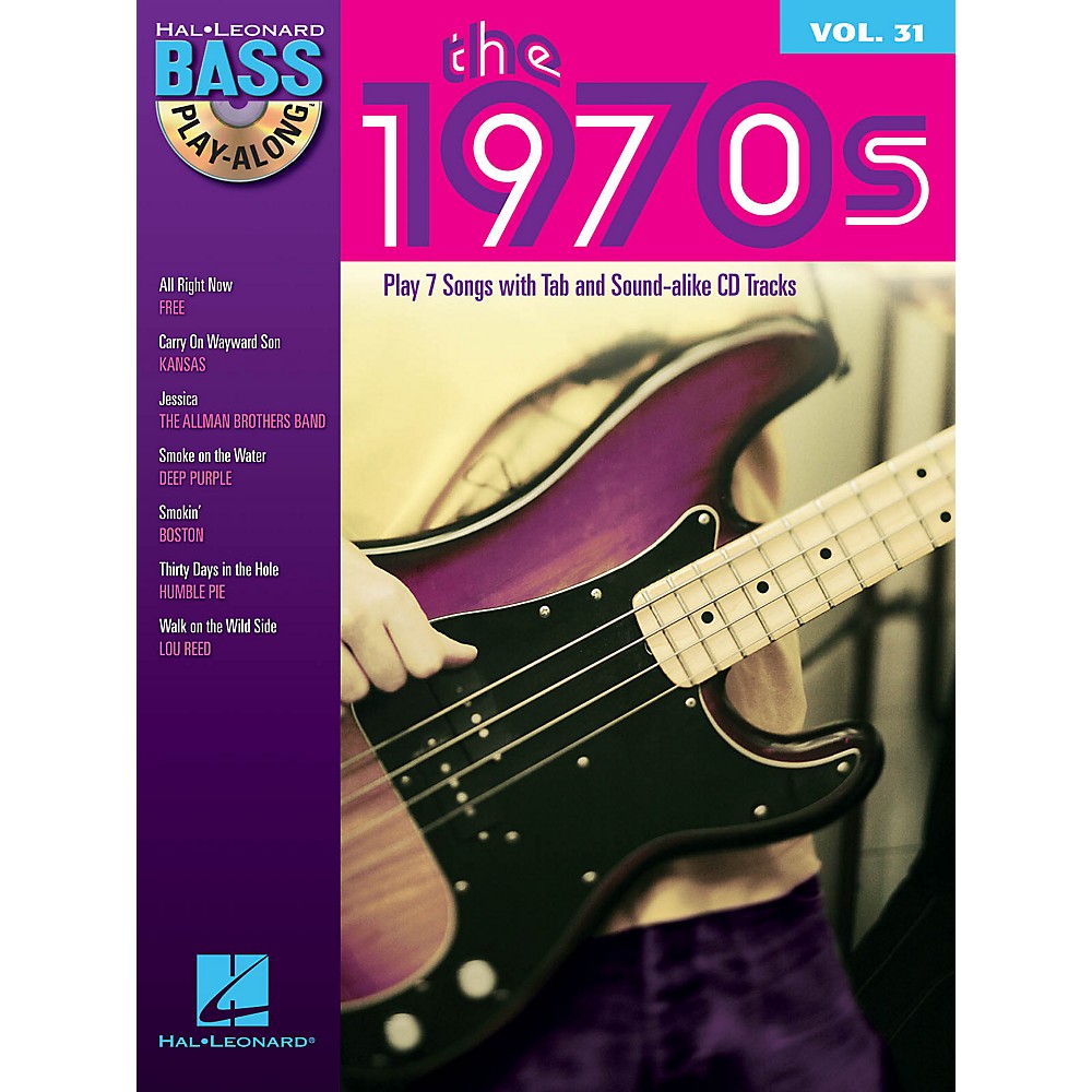 The 1970s (Bass PlayAlong Volume 31) Bass PlayAlong Series with CD 9781423482383 eBay