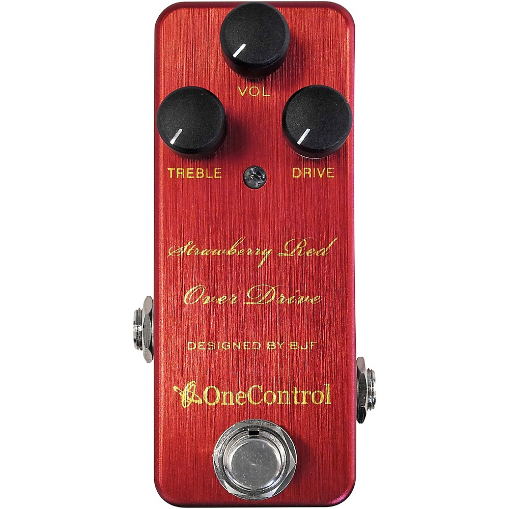 One Control Strawberry Red Overdrive Effects Pedal | eBay
