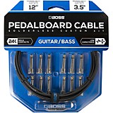 K46586000001001 - BOSS BCK-12 Pedalboard Cable Kit, 12 Connectors 12 ft. Black