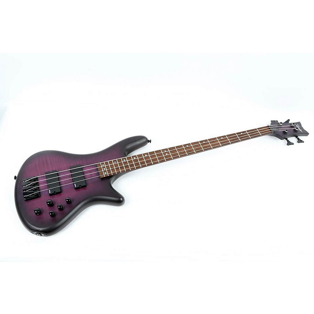 Schecter LE Stiletto Studio-4 Bass Transparent Purple Burst