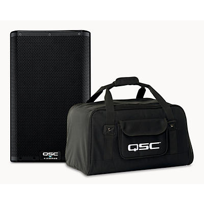 QSC K8.2 Powered 8" 2-Way Loudspeaker With QSC Tote Bag
