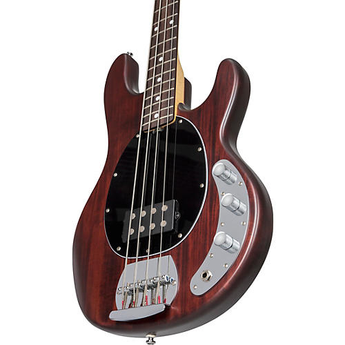 Sterling by Music Man StingRay Ray4 Electric Bass Walnut Stain