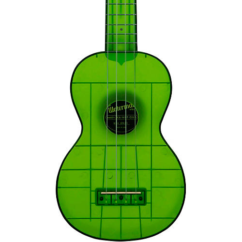 Kala KA-WMT Soprano Waterman Ukulele Transparent Jade Green