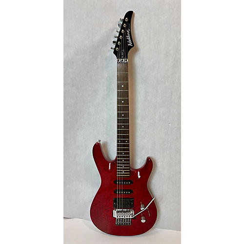 Washburn KC-40V Solid Body Electric Guitar Crackle Red