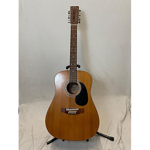 Kay KD2812 12 String Acoustic Guitar Natural