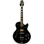 Used Kona KEL5 Hollow Body Electric Guitar Black
